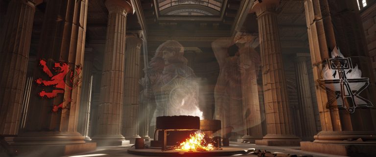 Feuersturmtempel, Rondra, Ingerimm, Khunchom, Tulamidenlande, Das Schwarze Auge, DSA